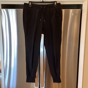 Athleta Black Women’s Jogger Sweatpants - Drawstring Tapered Fit